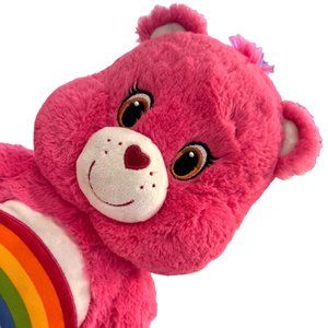 Build A Bear Workshop Care Bears Cheer Rainbow Teddy Bear Stuffed Animal Plush